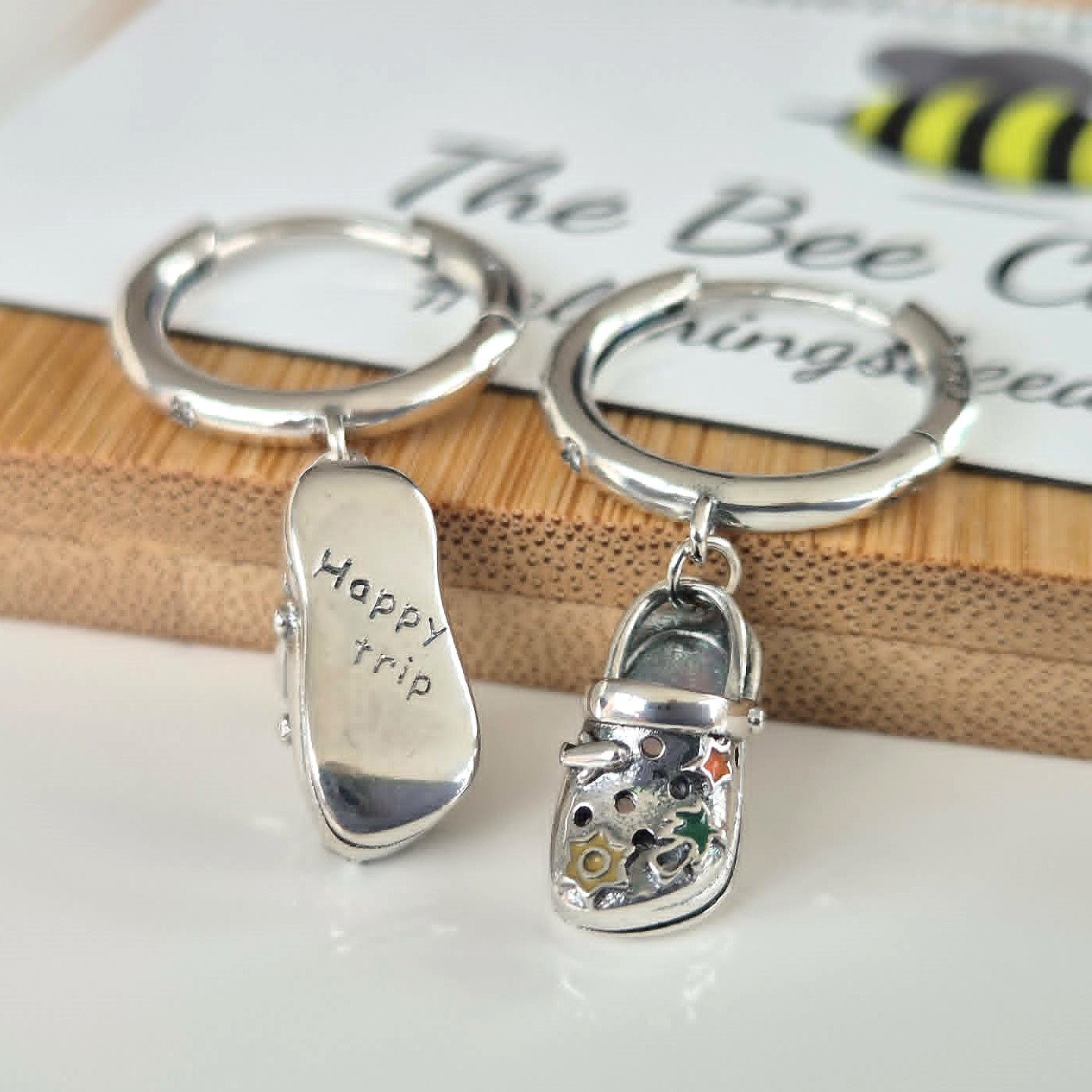 Croc Earrings - The Bee Charm