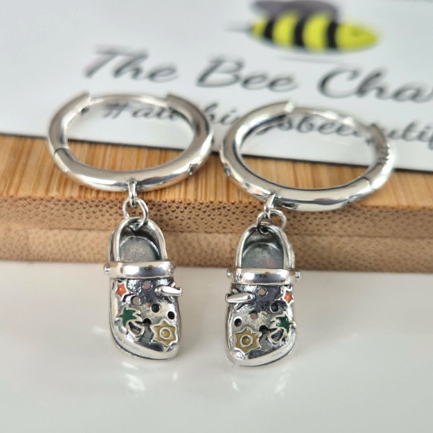 Croc Earrings - The Bee Charm