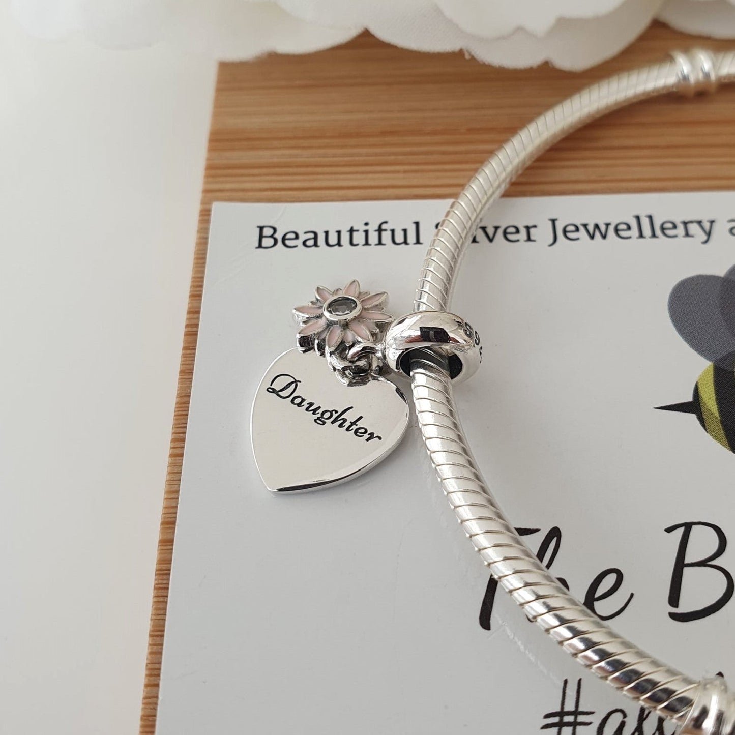 Daughter Charm - The Bee Charm