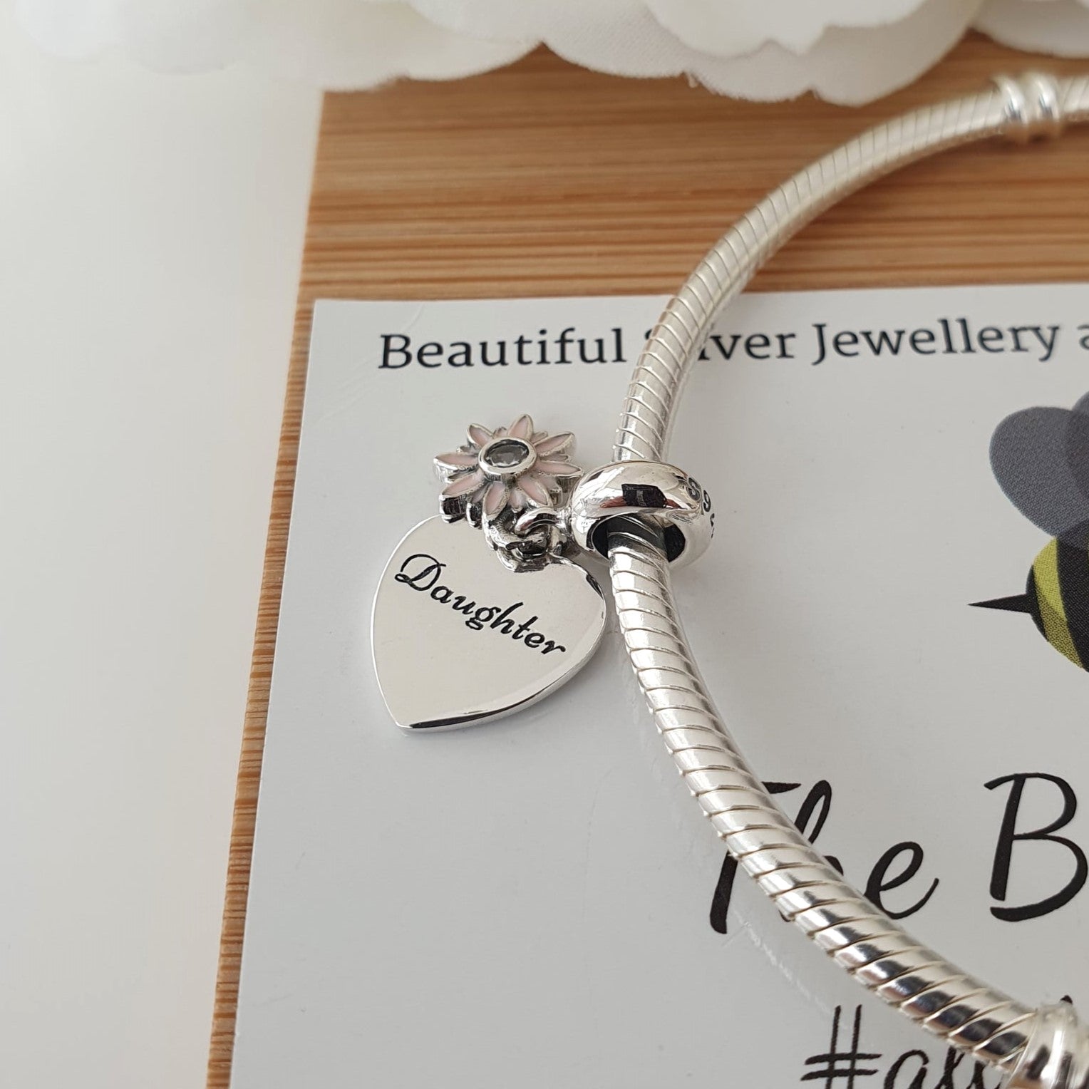 Daughter Charm - The Bee Charm