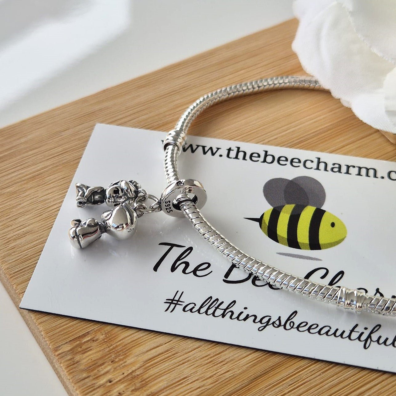 Double Trouble Charm - The Bee Charm