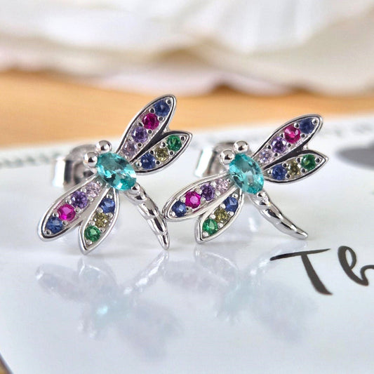 Dragonfly Studs - The Bee Charm