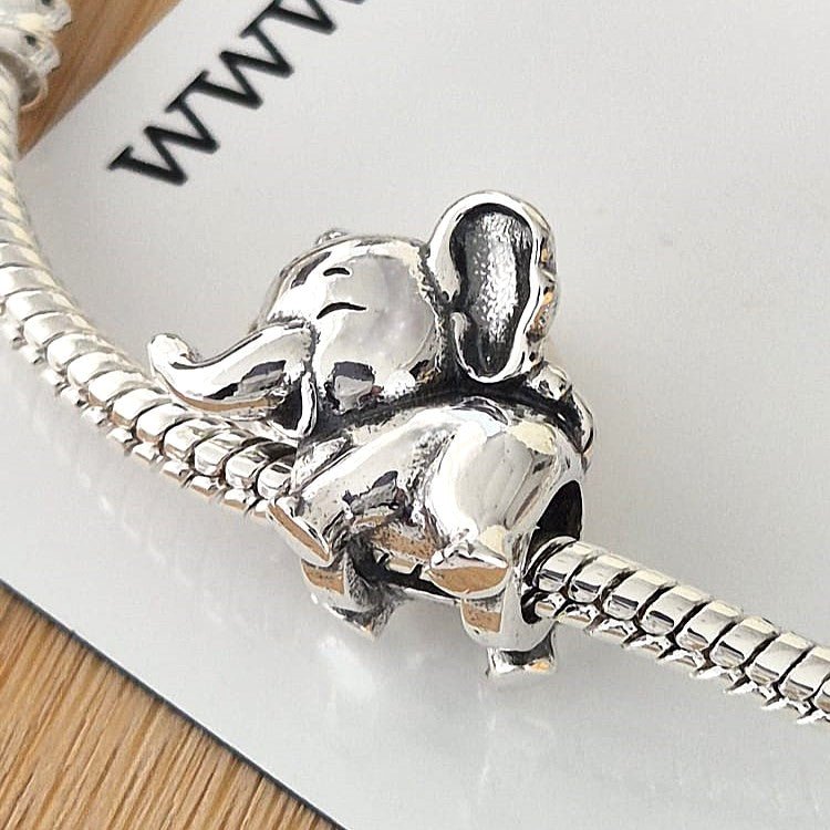 Elephant Charm - The Bee Charm