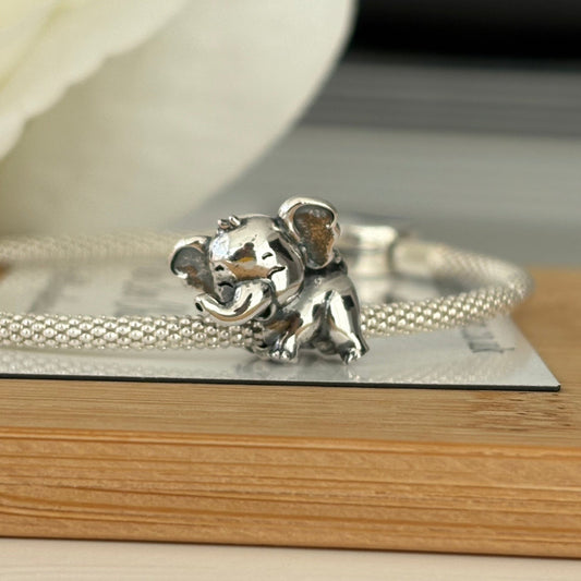 Elephant Charm - The Bee Charm