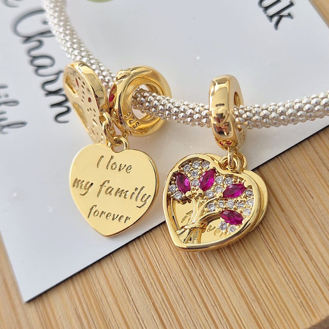 Family Forever Charm - The Bee Charm