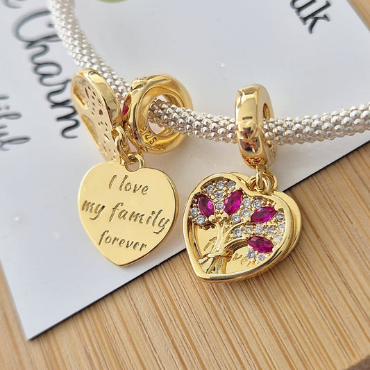 Family Forever Charm - The Bee Charm