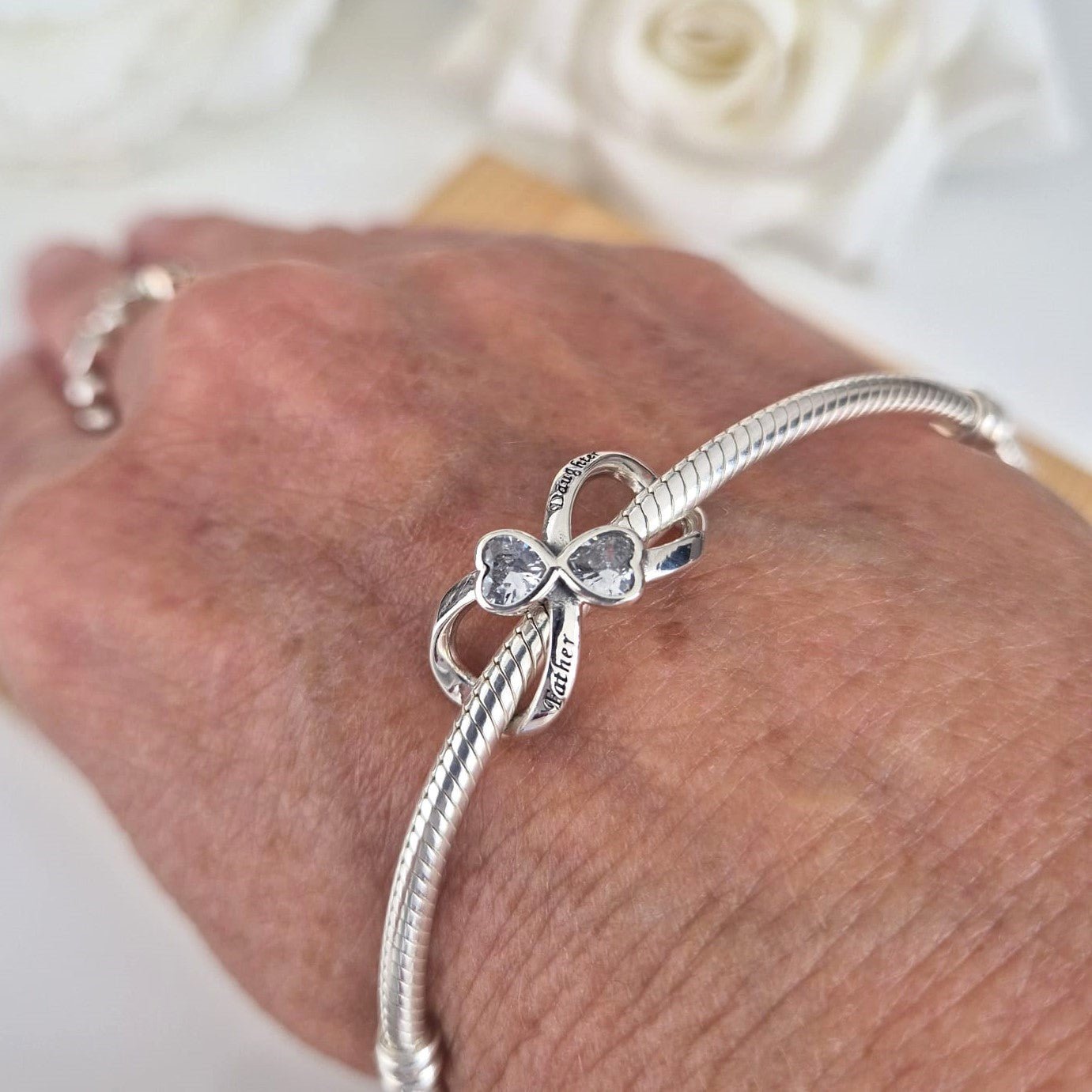 Father & Daughter Forever Charm - The Bee Charm