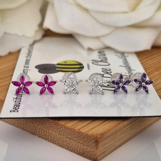 Flower Studs - The Bee Charm