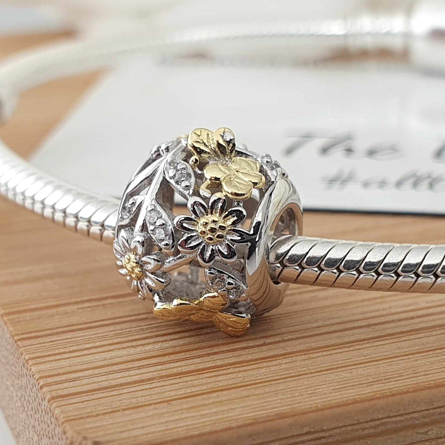 Golden Bee Charm - The Bee Charm