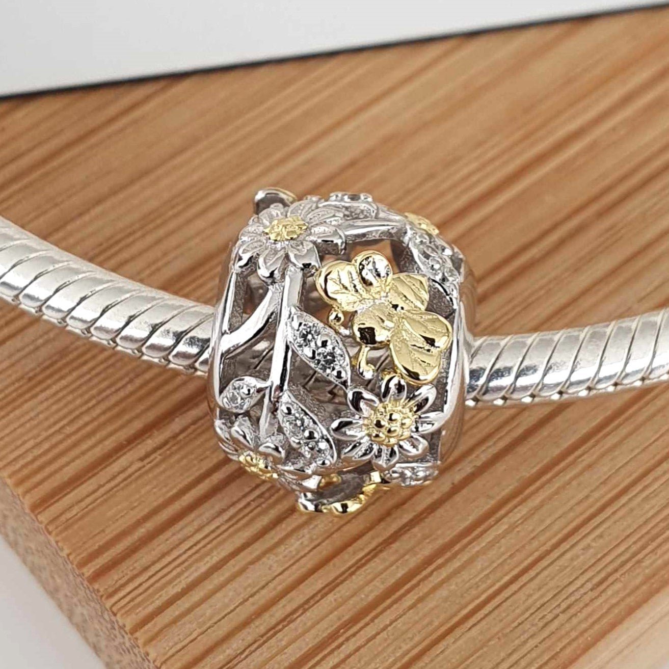 Golden Bee Charm - The Bee Charm