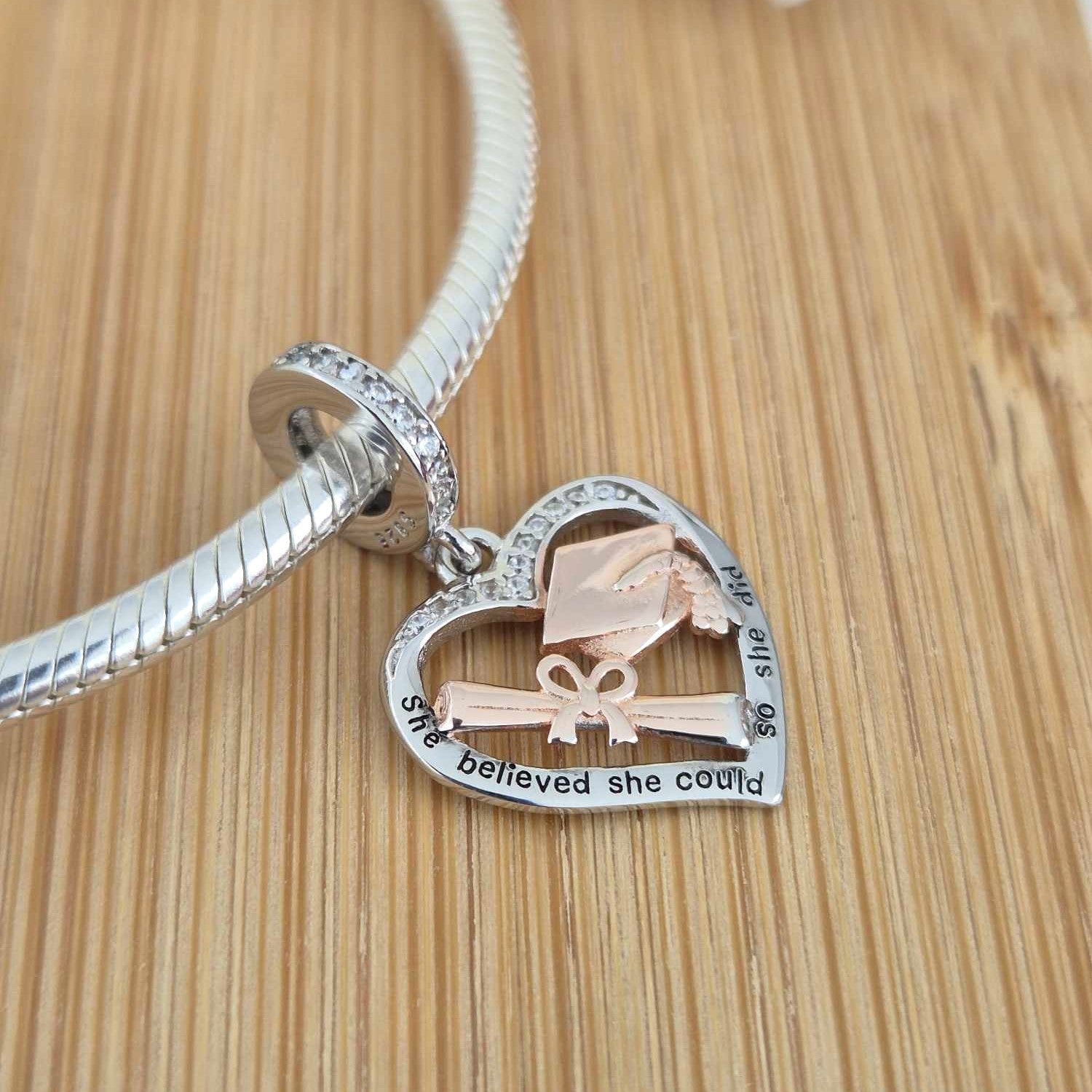 Graduation Charm - The Bee Charm