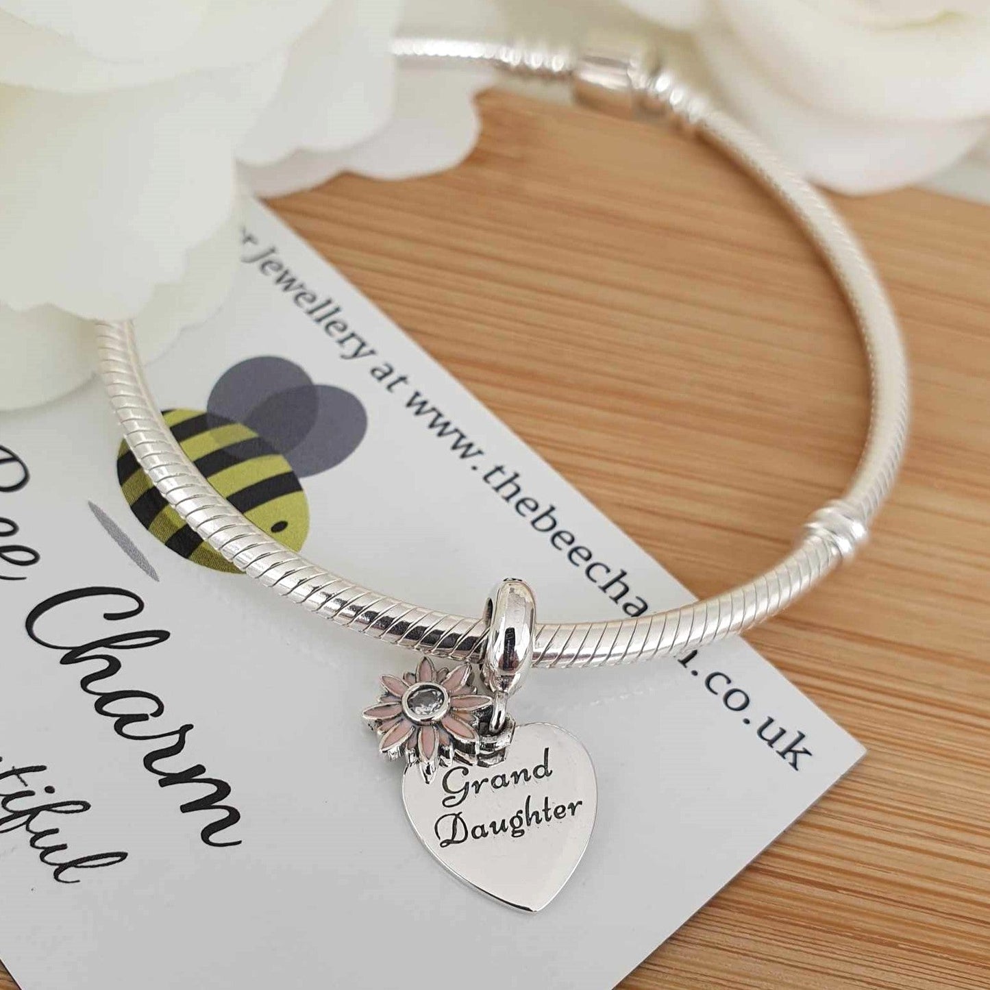 Granddaughter Charm - The Bee Charm