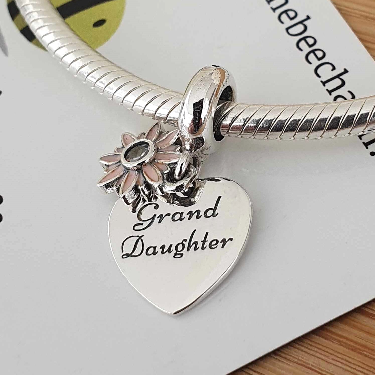Granddaughter Charm - The Bee Charm