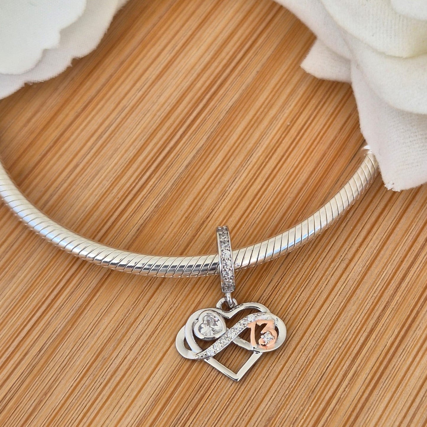 Happy 13th Birthday Charm - The Bee Charm