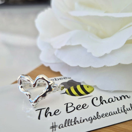 Heart Ring - The Bee Charm