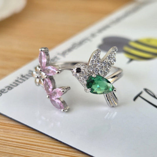 Humming Bird Ring - The Bee Charm