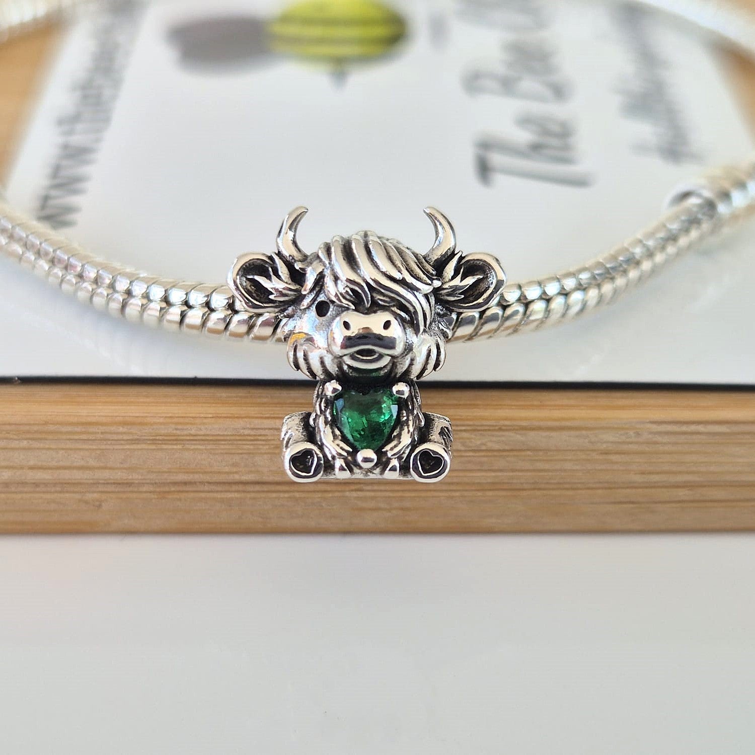 Hyland Cow Charm - The Bee Charm