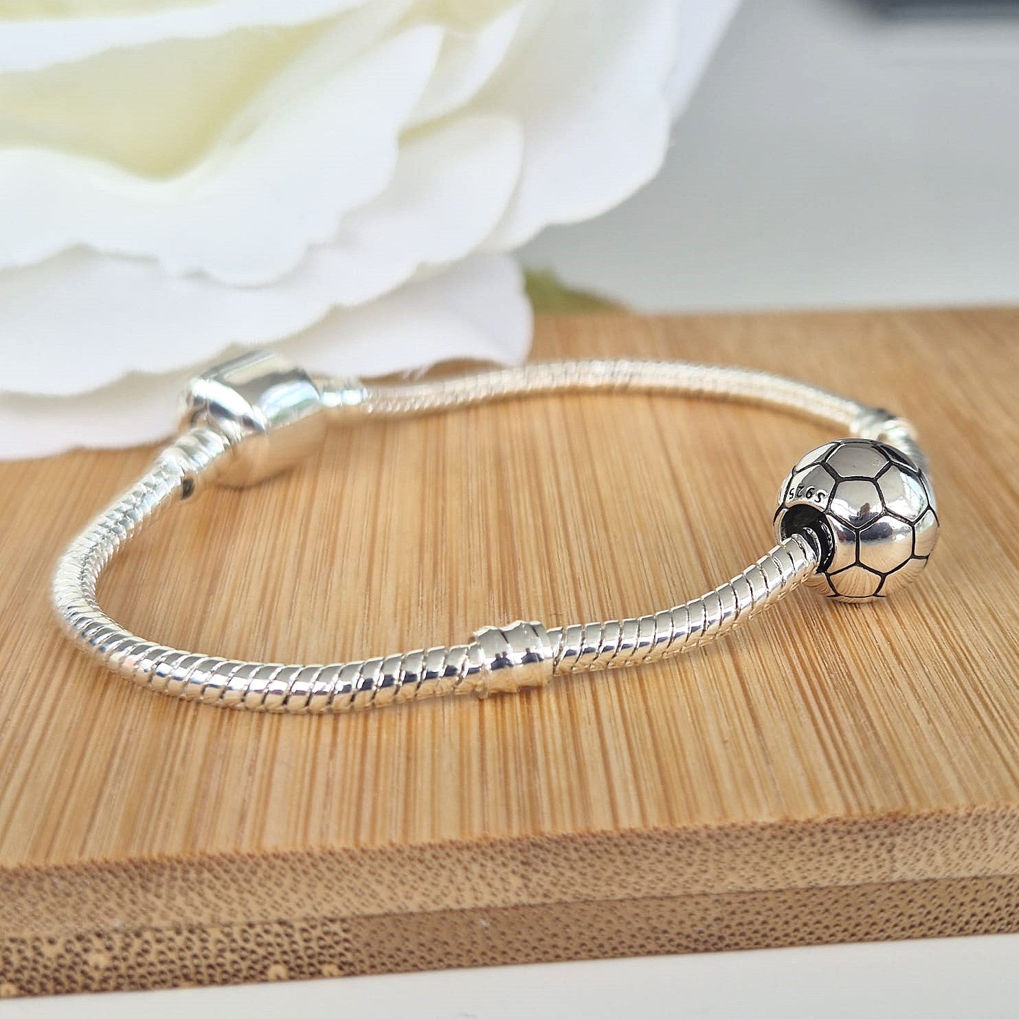 I Love Football Charm - The Bee Charm