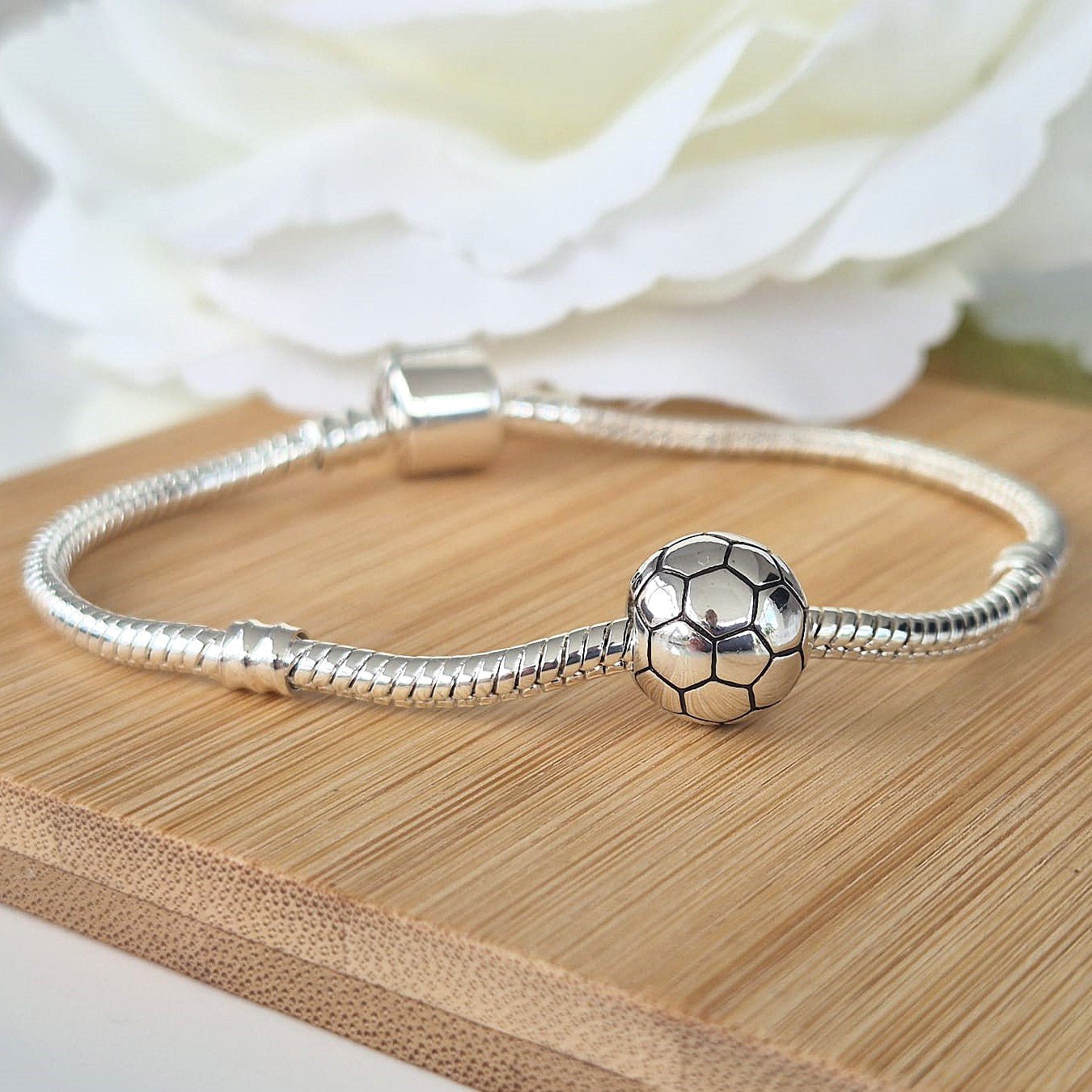 I Love Football Charm - The Bee Charm