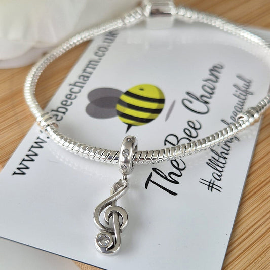 I Love Music Charm - The Bee Charm