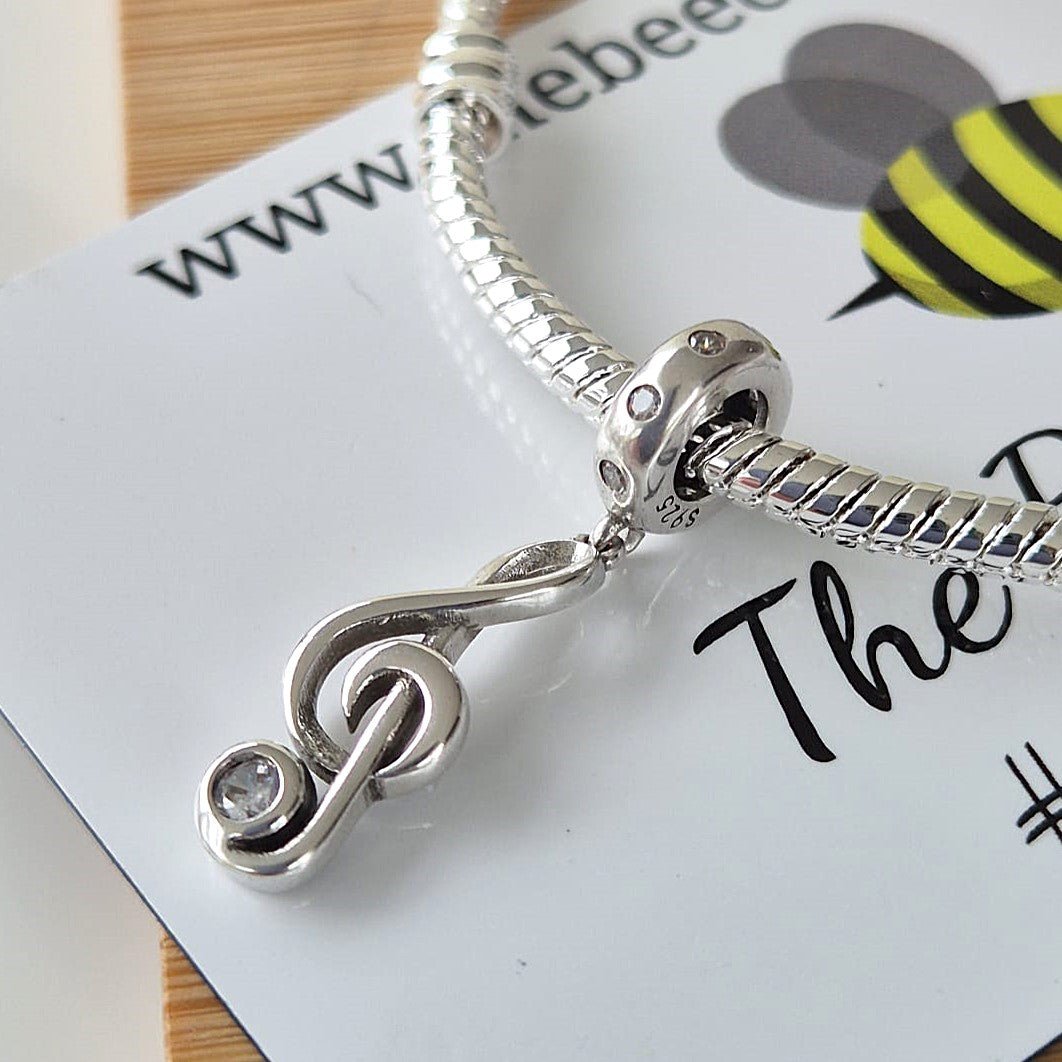I Love Music Charm - The Bee Charm
