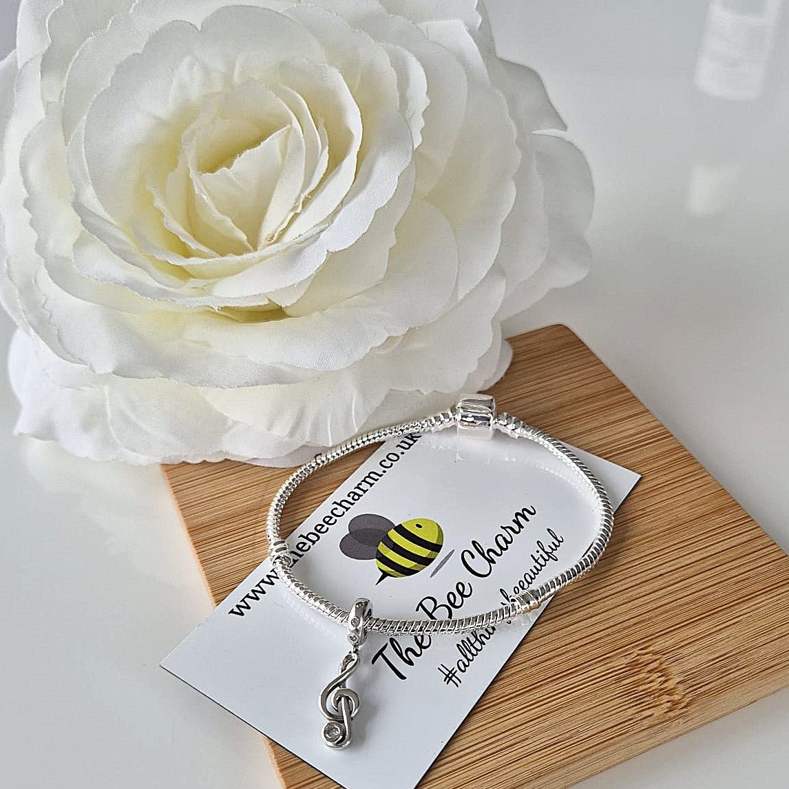 I Love Music Charm - The Bee Charm