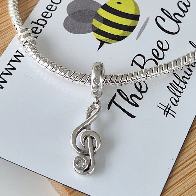 I Love Music Charm - The Bee Charm