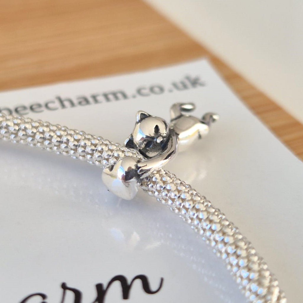 I Love My Cat Charm - The Bee Charm