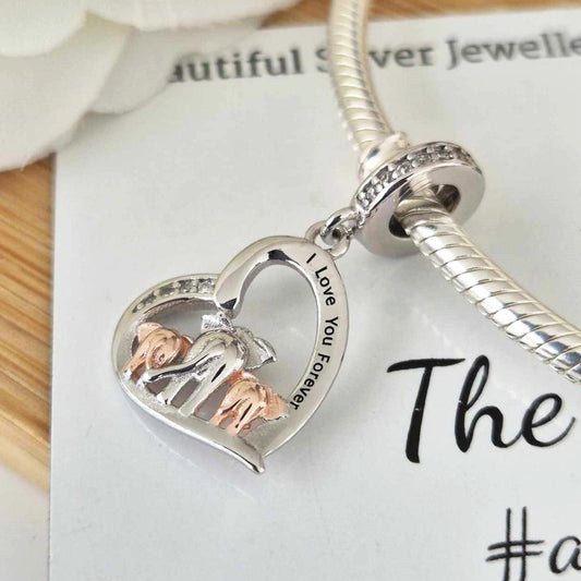 I Love You Forever Charm - The Bee Charm