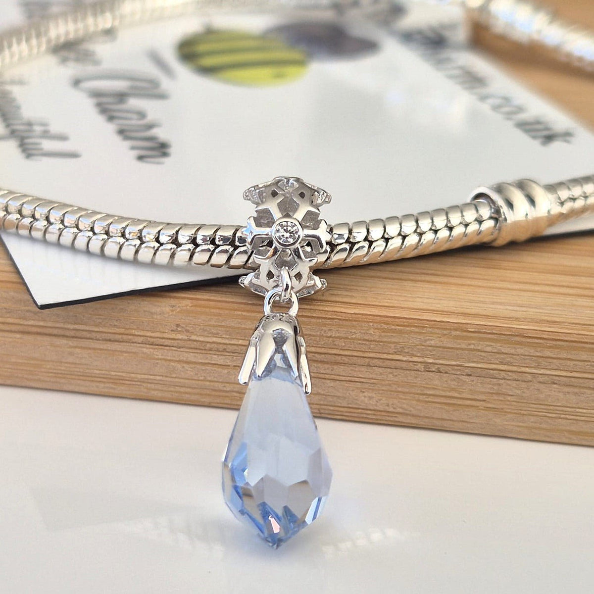 Ice Crystal Charm - The Bee Charm