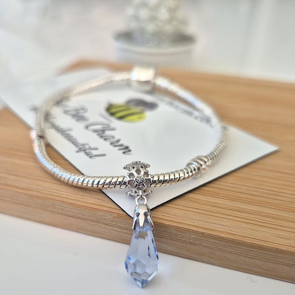Ice Crystal Charm - The Bee Charm