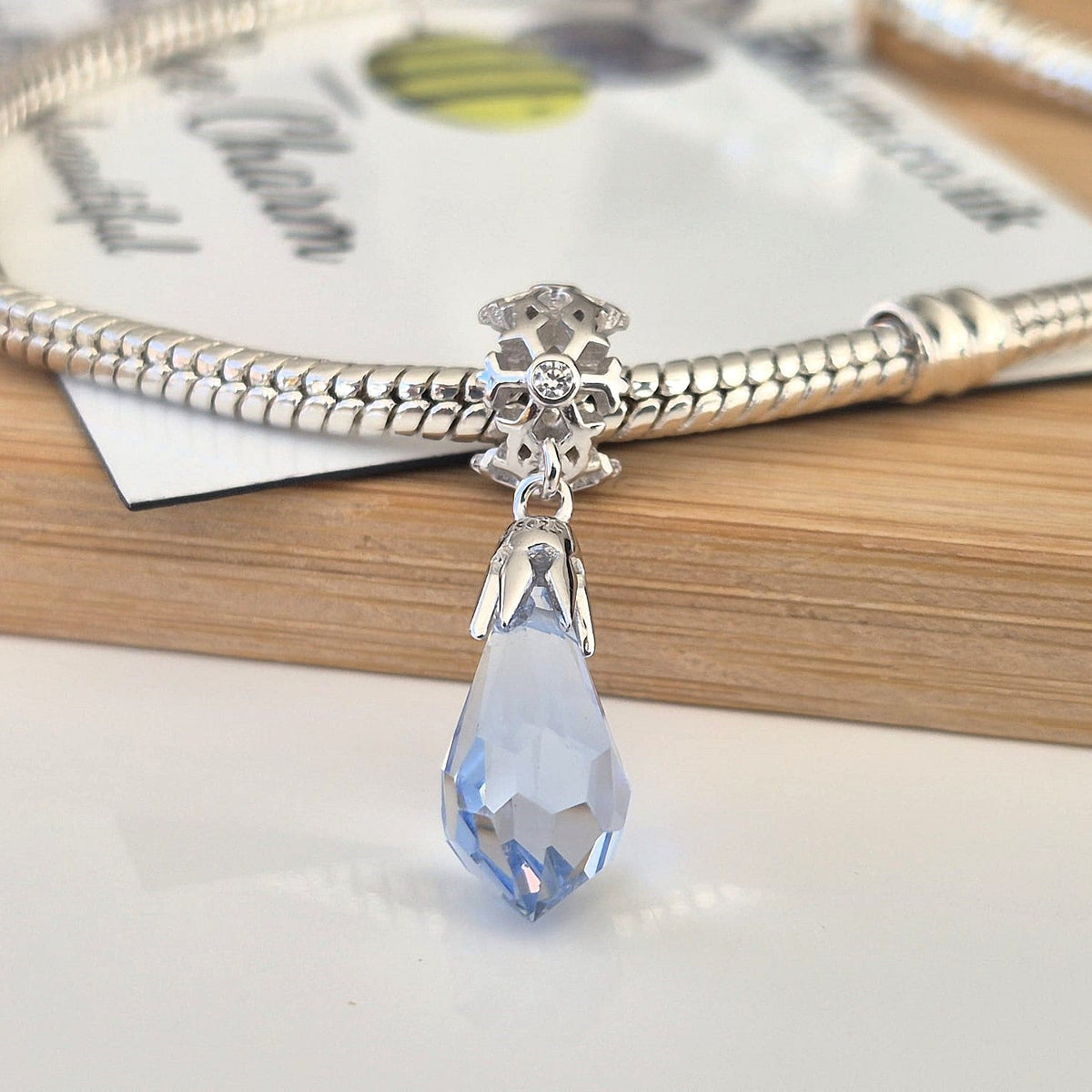 Ice Crystal Charm - The Bee Charm