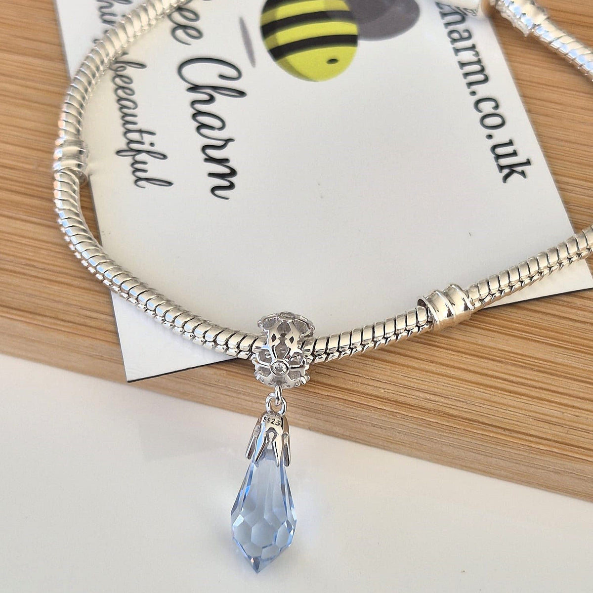 Ice Crystal Charm - The Bee Charm