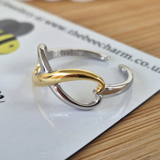 Infinite Love Ring - The Bee Charm