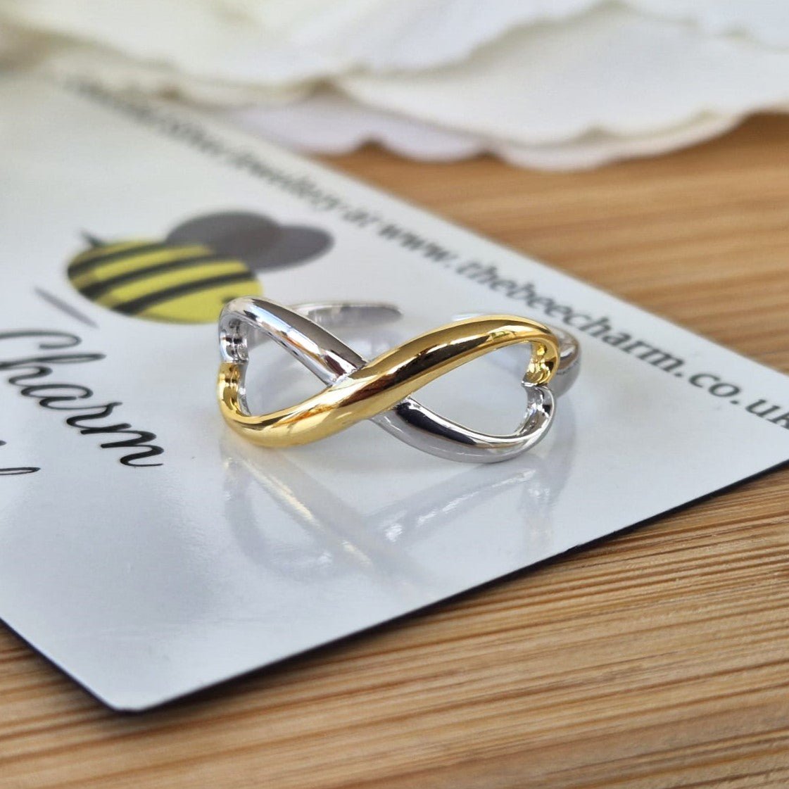 Infinite Love Ring - The Bee Charm