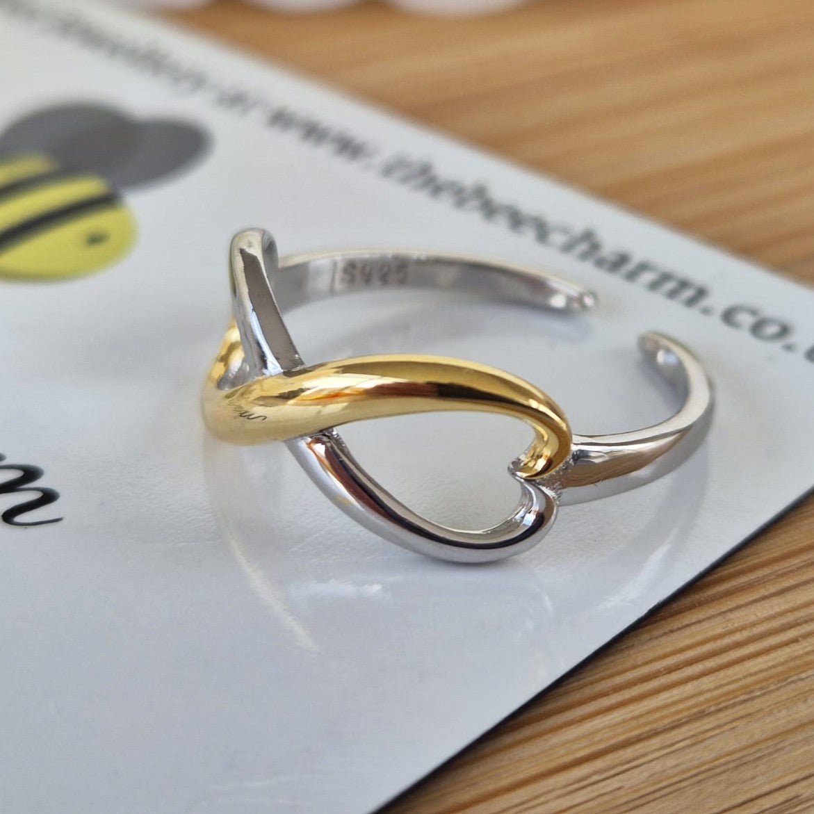 Infinite Love Ring - The Bee Charm
