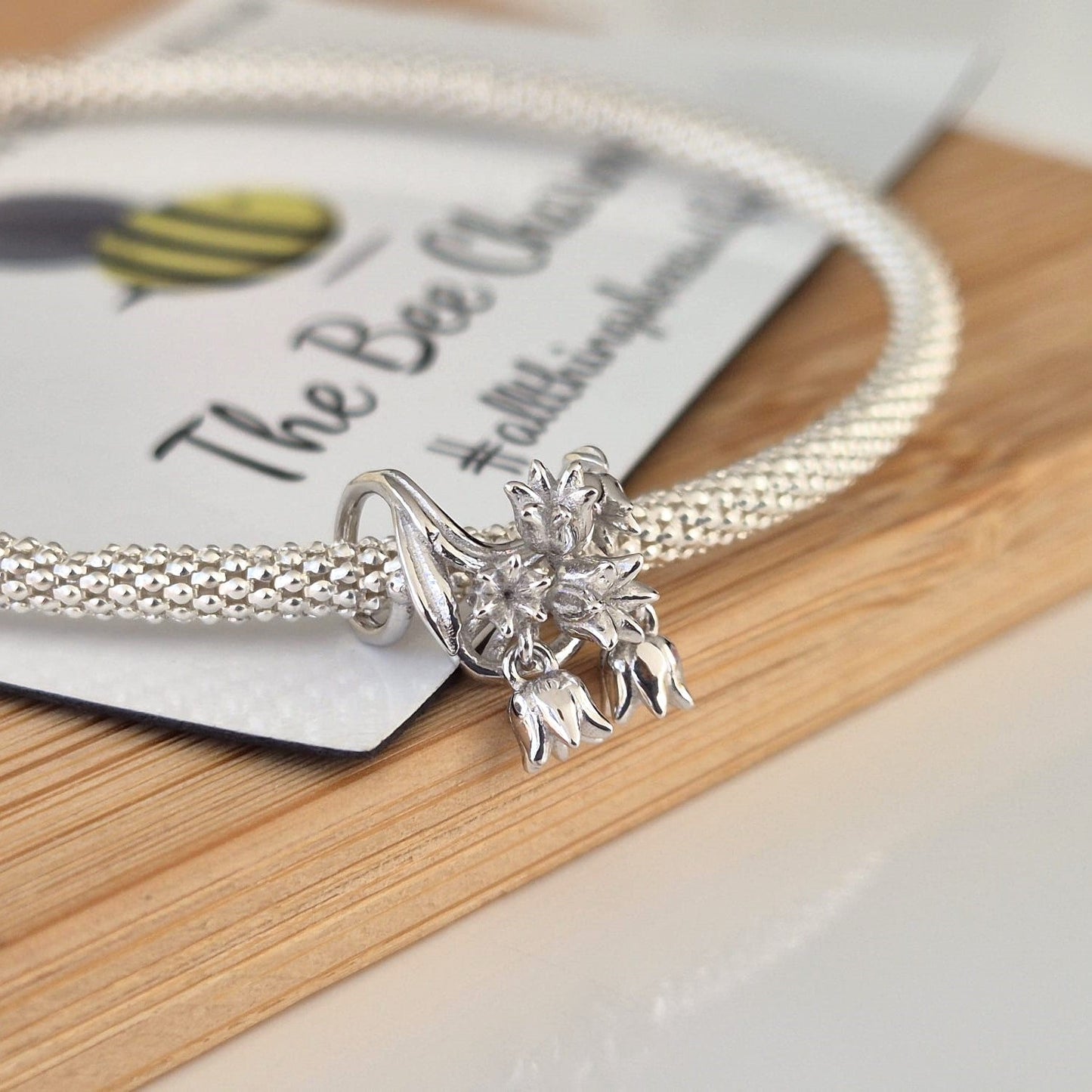 Lily Of The Valley Charm - The Bee Charm