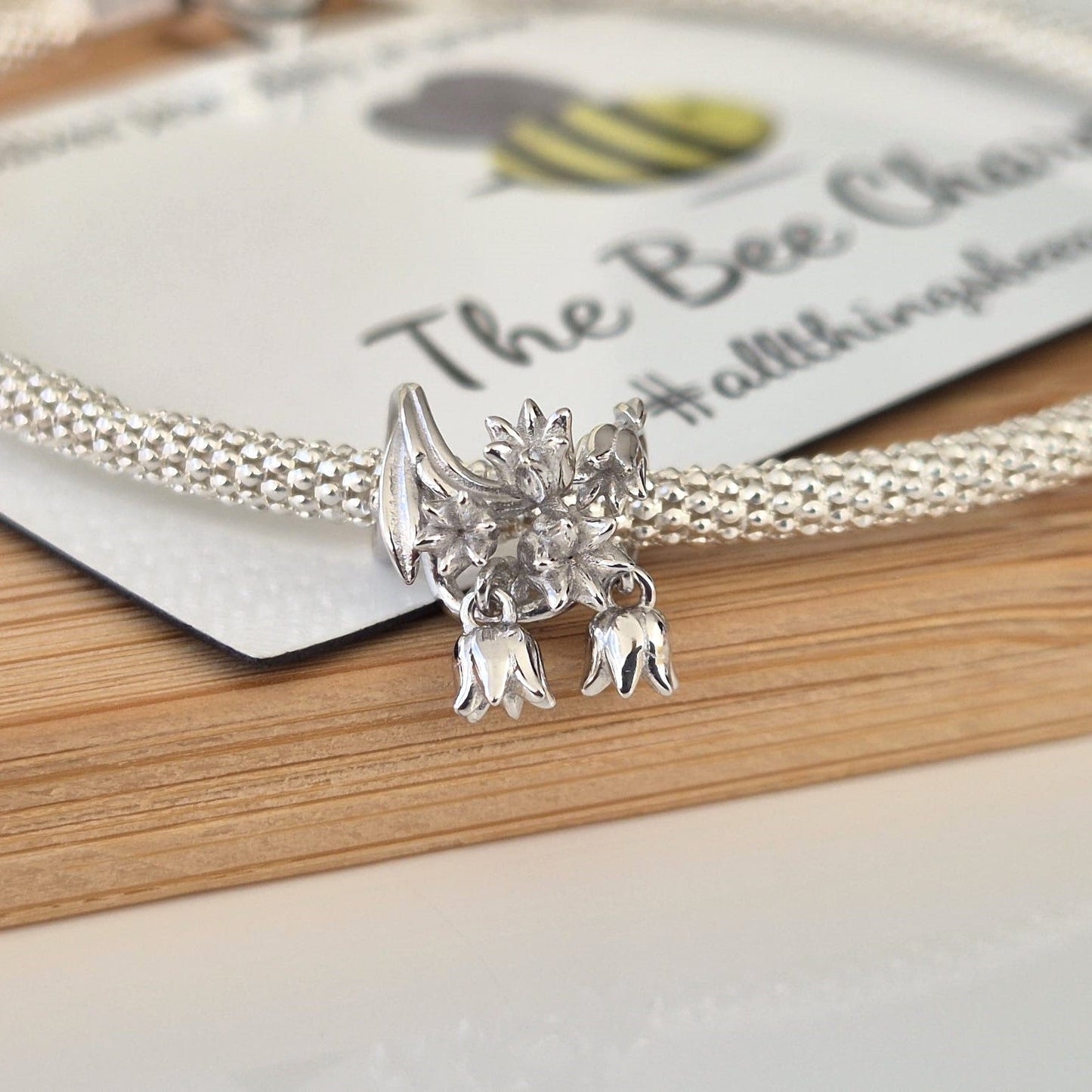 Lily Of The Valley Charm - The Bee Charm