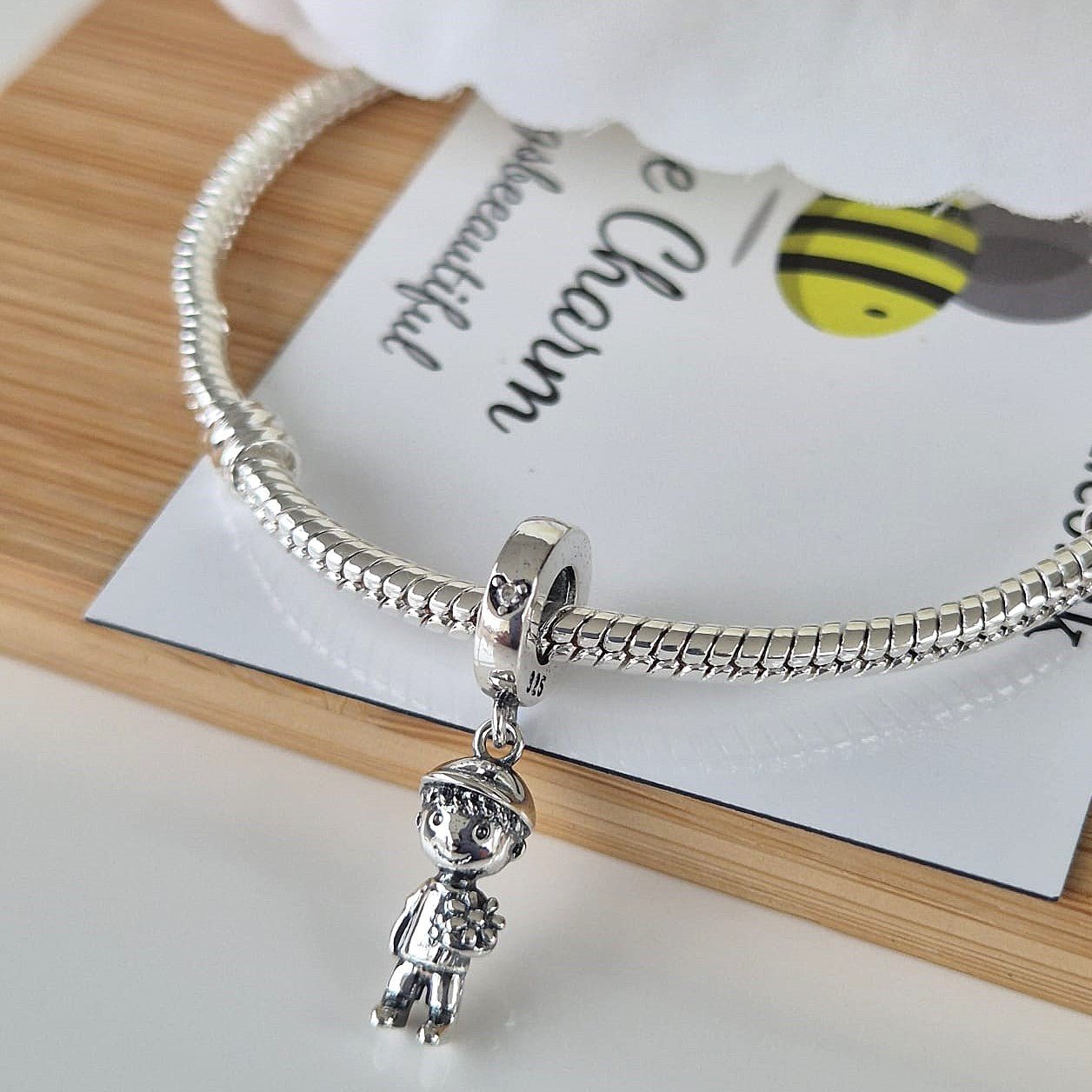 Little Boy Charm - The Bee Charm