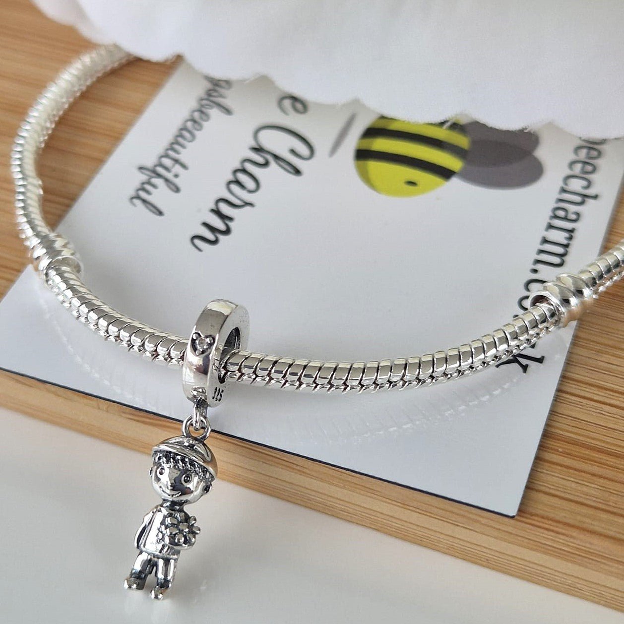 Little Boy Charm - The Bee Charm