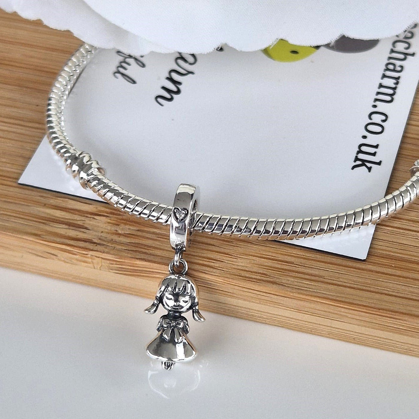 Little Girl Charm - The Bee Charm