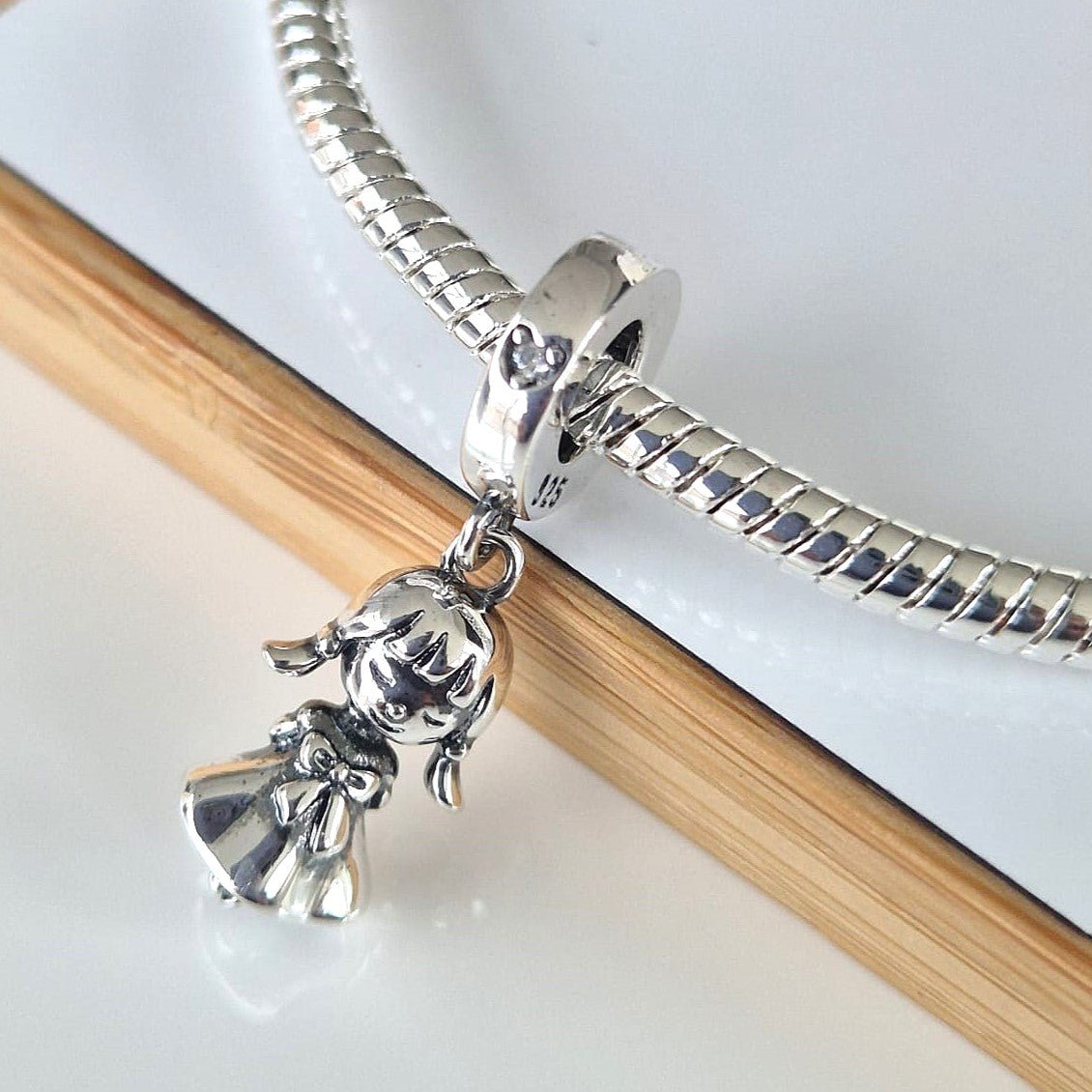 Little Girl Charm - The Bee Charm