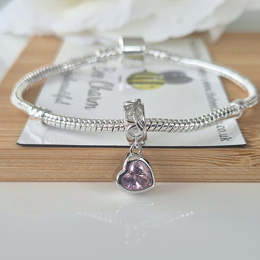 Love Heart Bracelet - The Bee Charm