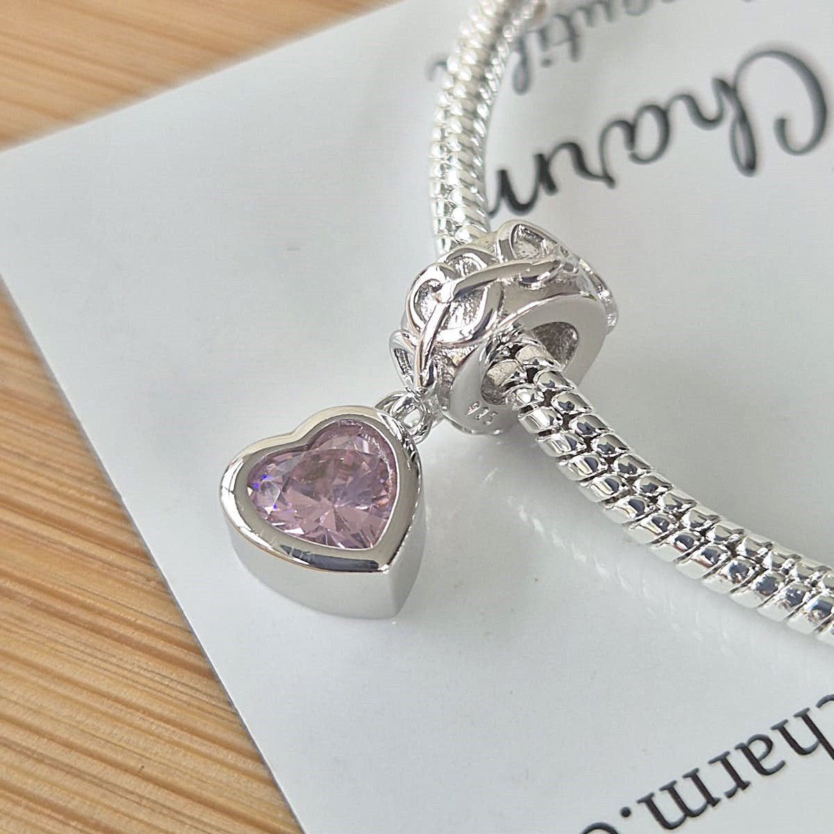 Love Heart Bracelet - The Bee Charm