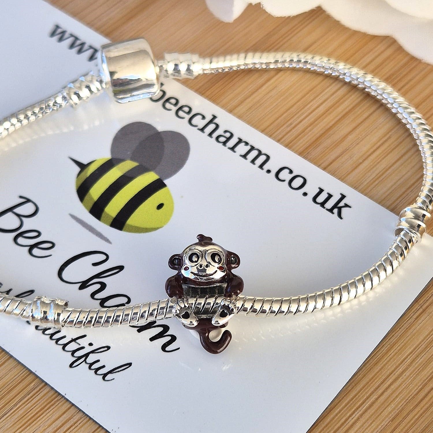 Monkey Charm - The Bee Charm
