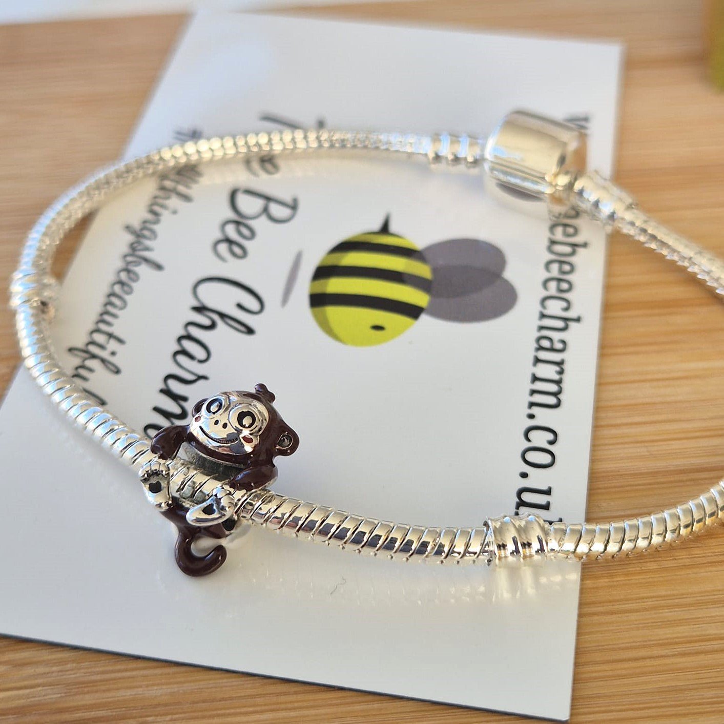 Monkey Charm - The Bee Charm