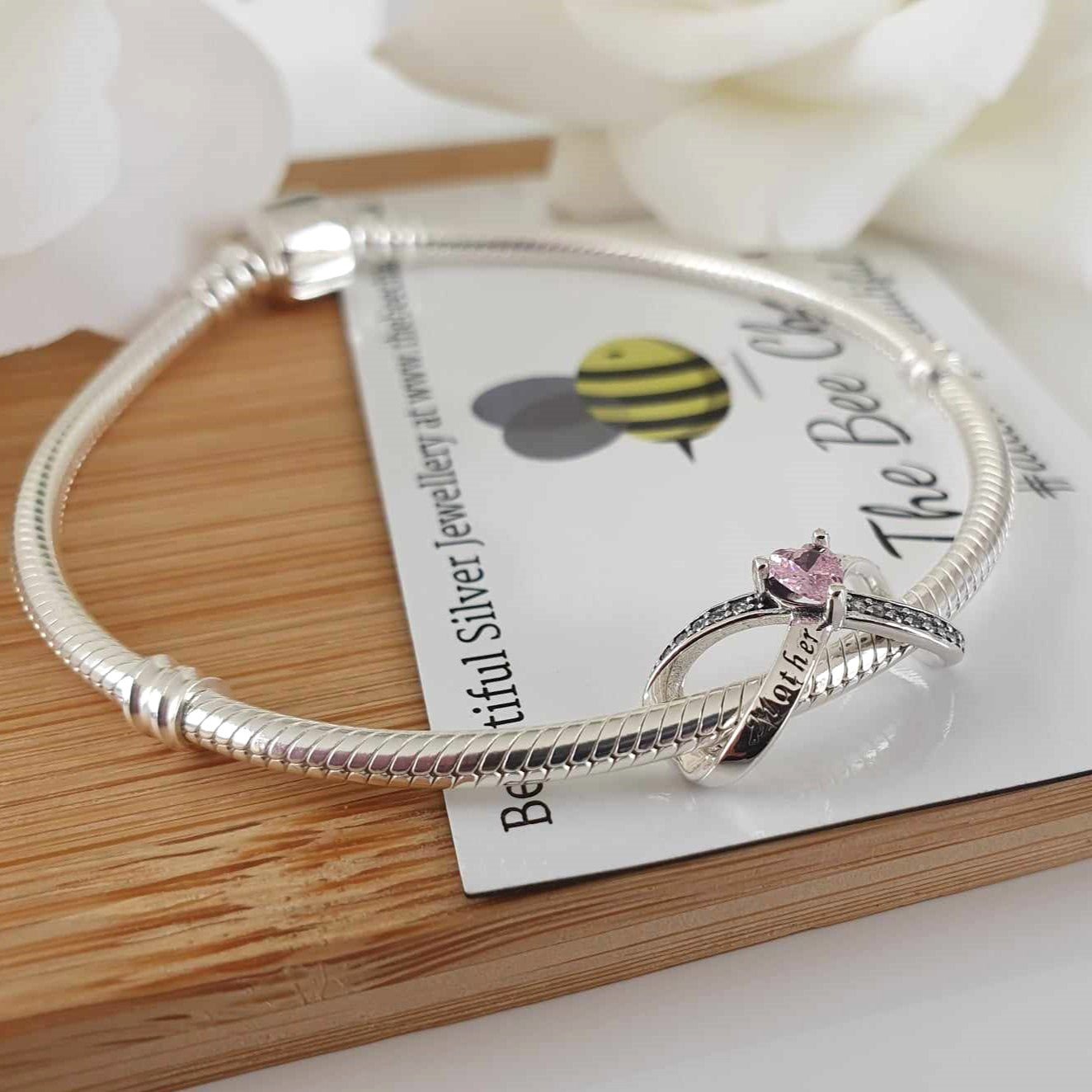 Mother & Daughter Forever Charm - The Bee Charm