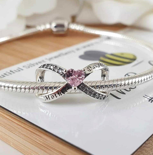 Mother & Daughter Forever Charm - The Bee Charm