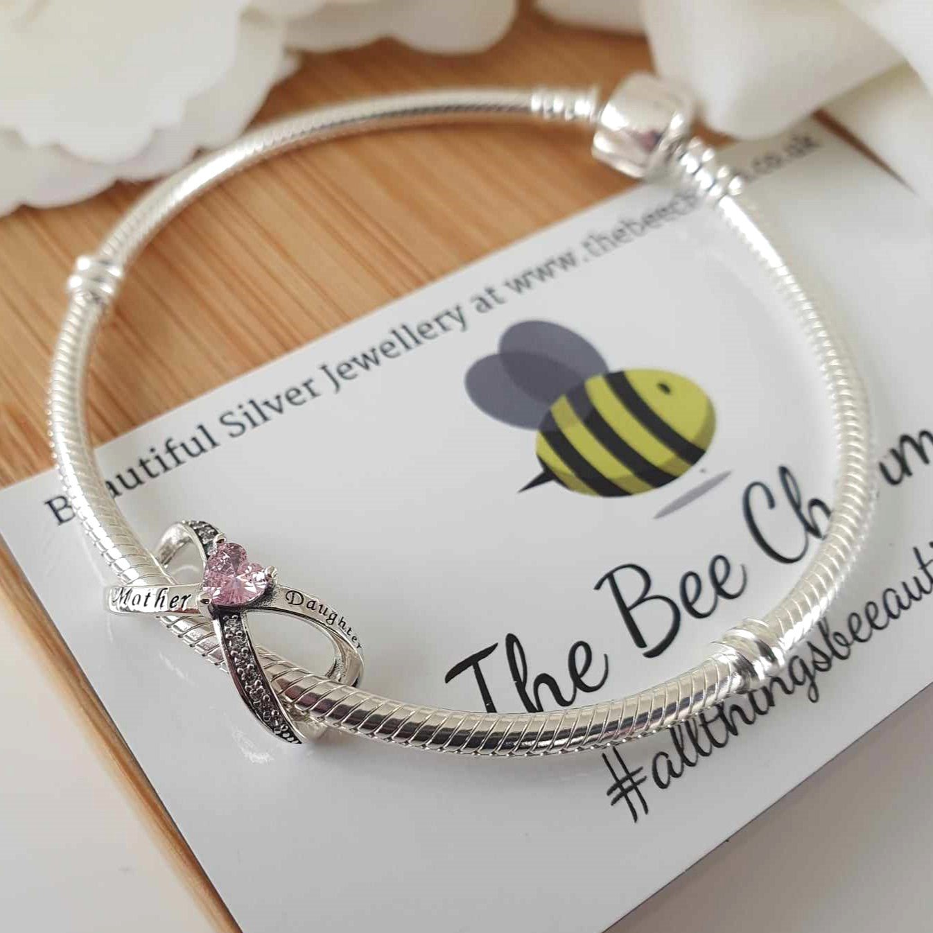 Mother & Daughter Forever Charm - The Bee Charm