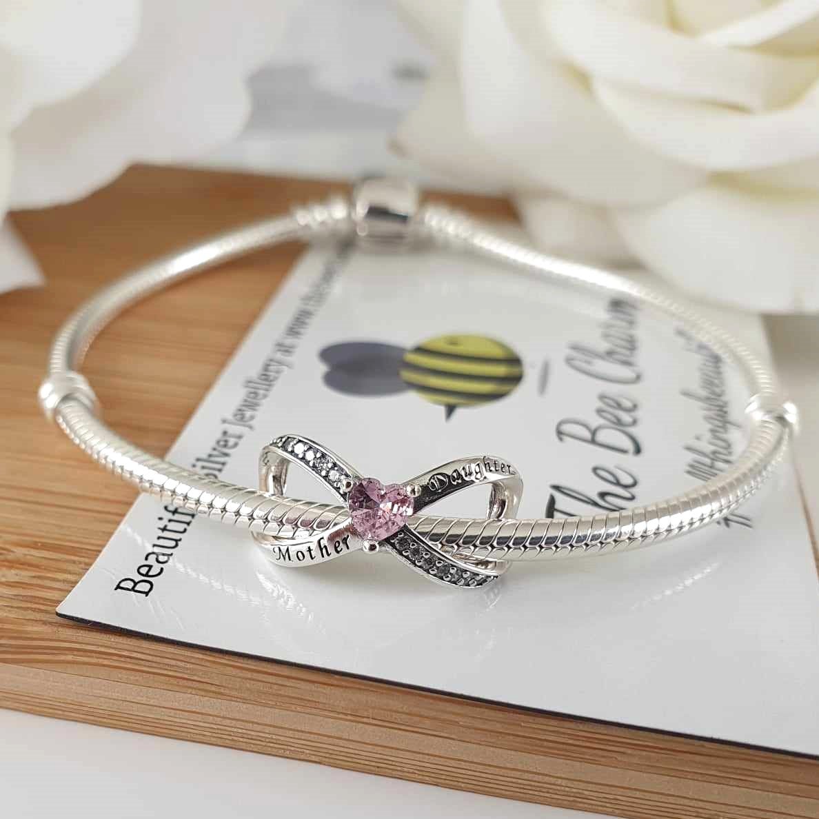 Mother & Daughter Forever Charm - The Bee Charm